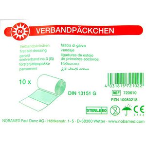 Produktbild für Verbandpäckchen Nobamed DIN 13151 G