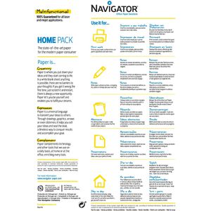 Produktbild für Kopierpapier Navigator Home Pack, A4