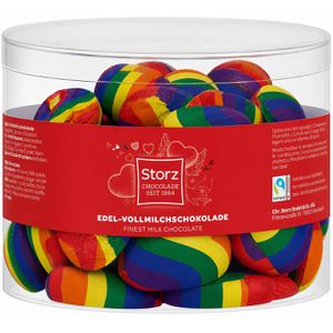 Produktbild für Minischokolade Storz Schokoladenherzen Pride