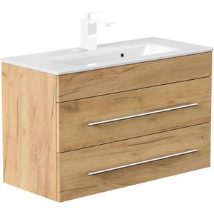 Waschtisch Posseik Portus 800 SlimLine, hängend, eiche gold