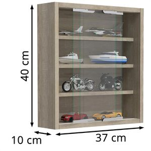 Produktbild für Glasvitrine VCM Agisa S, hängend