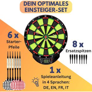 Produktbild für Dartscheibe Best-Sporting Windsor Glow, elektronisch