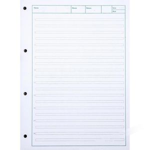 Produktbild für Arbeitsblock Oxford 100050342, A4, liniert