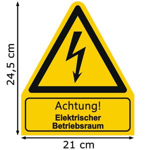Produktbild für Hinweisschild Abtec ISO 7010 W01, Folie