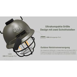 Produktbild für Campinglampe Nitecore LR40, Akku, aufladbar