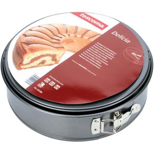 Produktbild für Backform Tescoma DELICIA mit Flach- &amp; Rohrboden, aus Edelstahl