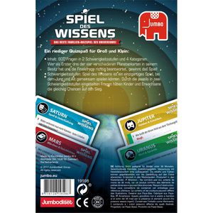 Produktbild für Kartenspiel Jumbo 19949, Spiel des Wissens