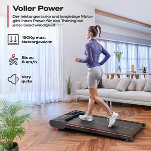 Produktbild für Walking-Pad Sportstech Walkmate, bis 5% manuelle Steigung