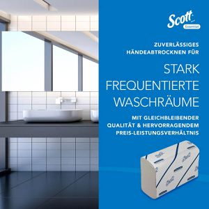 Produktbild für Papierhandtücher Scott Essential, 6609, 2-lagig