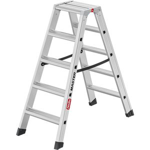 Stehleiter Hailo Master D100, 10000112, beidseitig begehbar