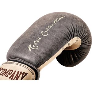 Produktbild für Boxhandschuhe Bad-Company Retro, braun/beige, für Erwachsene