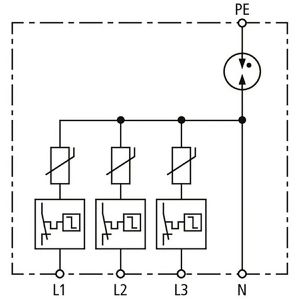 Produktbild für Überspannungsableiter DEHN DG TT 20, 340 V UC, TYP 2