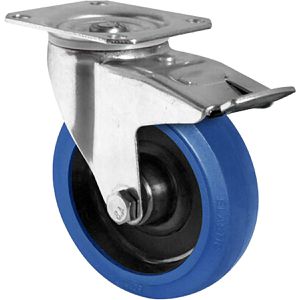 Schwerlastrolle CASCOO Serie R4F1, Lenkrolle