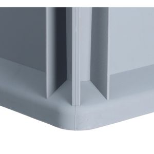 Produktbild für Eurobox Allit ProfiPlus EuroEco C632, grau, 62 Liter