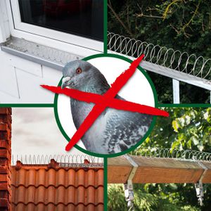 Produktbild für Vogelabwehr Gardigo Taubenabweiser, 5 Meter