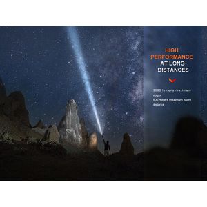 Produktbild für Taschenlampe Fenix PD40R V3.0, LED, aufladbar