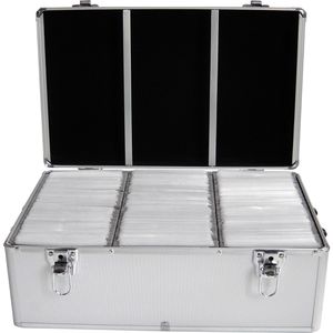 Produktbild für CD-Koffer MediaRange BOX77, mit Einhängetaschen für 500 Discs