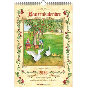 Produktbild für Bildkalender Alpha 100 jähriger Kalender Jahr 2026