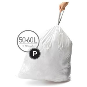 Produktbild für Müllbeutel Simplehuman CW0175, Typ P, 50-60 Liter
