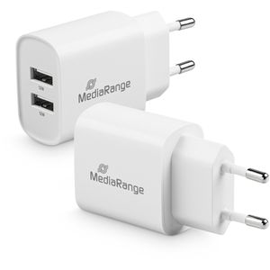 Produktbild für USB-Ladegerät MediaRange MRMA114, 12 Watt