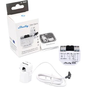 Produktbild für Stromzähler Shelly EM Gen4, WLAN, Bluetooth, ZigBee, Matter