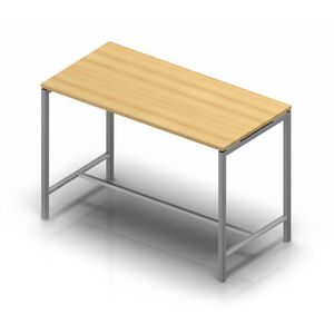 Produktbild für Stehtisch Quadrifoglio Idea+, buche / silber