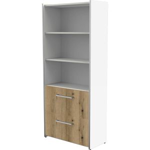 Produktbild für Kombischrank Kerkmann Move, asteiche / weiß