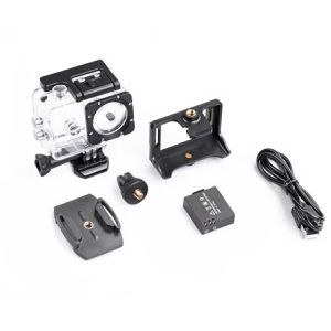 Produktbild für Action-Cam Midland H3+, wasserdicht bis 30 m