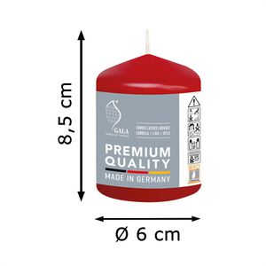 Produktbild für Kerzen Gala Typ 60/85, Stumpenkerze