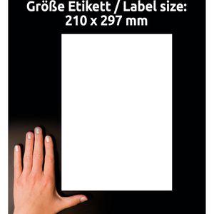 Produktbild für Folienetiketten Zweckform L7917-40 ultra-resistent