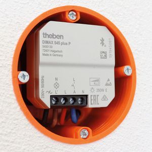 Produktbild für Dimmer Theben DIMAX 545 plus P Bluetooth Unterputz