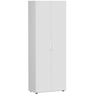 Kleiderschrank Geramöbel Flex, lichtgrau