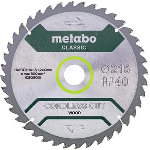 Kreissägeblatt Metabo Cordless Cut Wood Classic