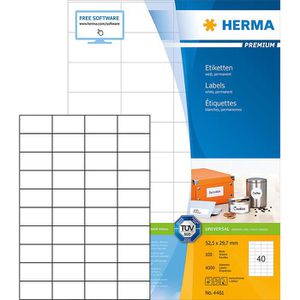 Universaletiketten Herma 4461 Premium, weiß