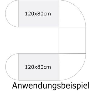 Produktbild für Tischplatte Hammerbacher KP12
