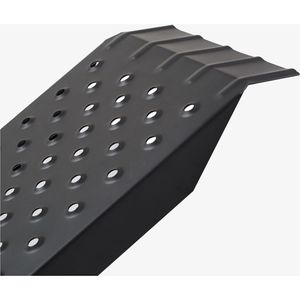 Produktbild für Auffahrrampe Arebos schwarz, 2 Stück