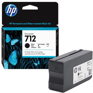 Tinte HP 712, 3ED71A schwarz
