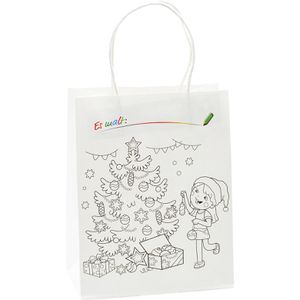Produktbild für Geschenktüte TSI 80018 Ausmaltüten Weihnachten