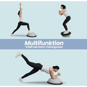Produktbild für Balance-Ball DH-FitLife Yoga, mit Luftpumpe &amp; Fitnessbändern