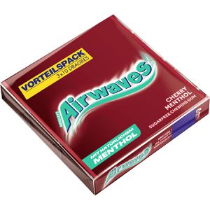 Produktbild für Kaugummis Airwaves Cherry Menthol