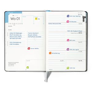 Produktbild für Taschenkalender weekview SW11219, compact note, Jahr 2027