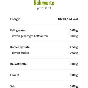 Produktbild für Apfelessig Kühne aus 1 kg Äpfel, 5% Säure, gefiltert &amp; klar