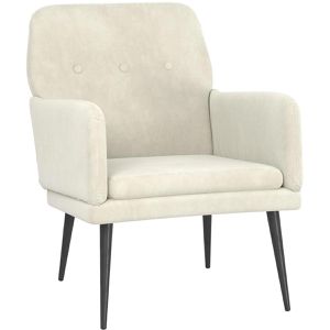 Produktbild für Loungesessel vidaXL 351412, creme