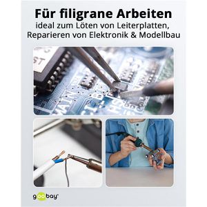 Produktbild für Löthilfe Goobay 76559, Platinenhalter