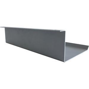 Produktbild für Kabelwanne Geramöbel S-500906-S, silber