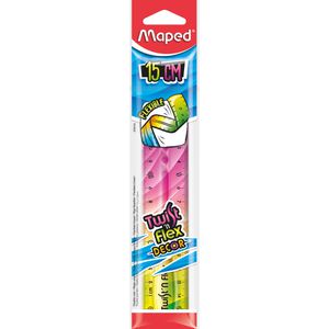 Produktbild für Lineal Maped Twistn Flex Decor, 15 cm