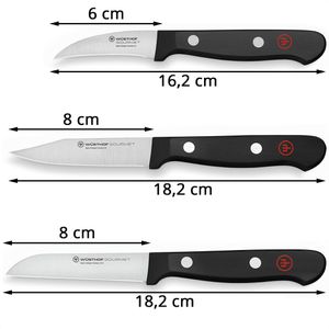 Produktbild für Gemüsemesser Wüsthof Gourmet 1125060310, Set
