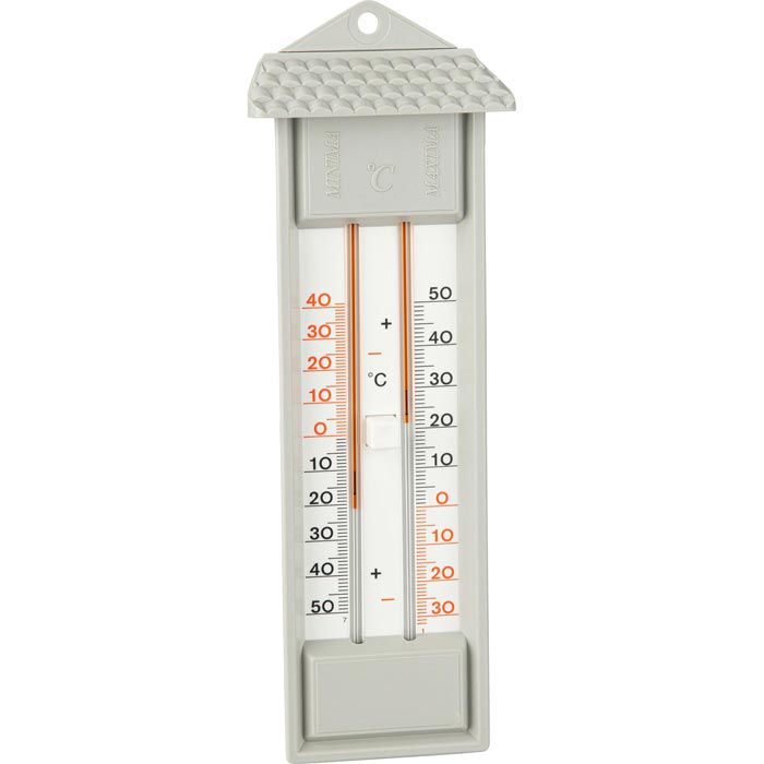 Analoges Innen-Außen-Thermometer aus Aluminium, 9,80 €