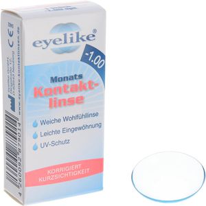 Produktbild für Kontaktlinsen Eyelike Dioptrien -1,00
