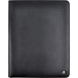 Produktbild für Schreibmappe DESQ 3690 Business Classy, schwarz, Echt Leder